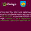 Przerwy w dostawie prądu