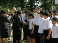 gratulacje dla młodzieżówki od wójt Elżbiety Mazanowskiej