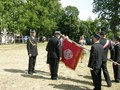 podczas dekoracji sztandaru