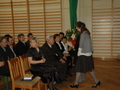 kwiaty od uczniów