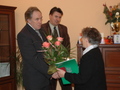 gratuluje przewodniczący Jerzy Żabicki