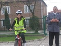 Klaudia Cybulska podczas jazdy