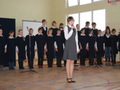 część artystyczna w wykonaniu uczniów