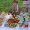 Jarmark Ochweśnicki 2009 - prezentacja i degustacja lokalnych potrawy przygotowanych przez Koła Gospody