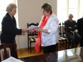  W imieniu przedszkolaków nagrodę odbiera Pani Dyrektor Ewa Kluba