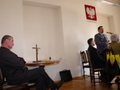 Poświęcony Krzyż bedzie stałym wyposażeniem w sali obrad Rady Miejskiej