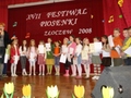wszyscy najmłodsi uczestnicy otrzymali dyplomy i wyróżnienia