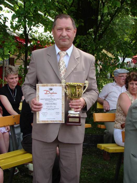 Wyróżnioną w konkursie Produkt Regionalny firmę ZŁOTEX  reprezentował - Pan Andrzej Aleksandrowicz.