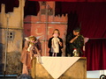 aktorzy teatru Piccolo: Anna Wdowik, Beata Wdowik i Włodzimierz Wdowik