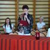 Uczniów przywitała Pani dyrektor Halina Barszczyk 