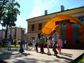 Prezentowali się równiez tancerze z MOK w układach choreograficznych przygotowanych przez tancerza Łukasza Przybyłka