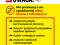 Nie przekazuj i nie upubliczniaj zdjęć
