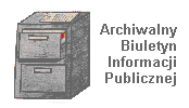 Archiwalny Biuletyn Informacji Publicznej