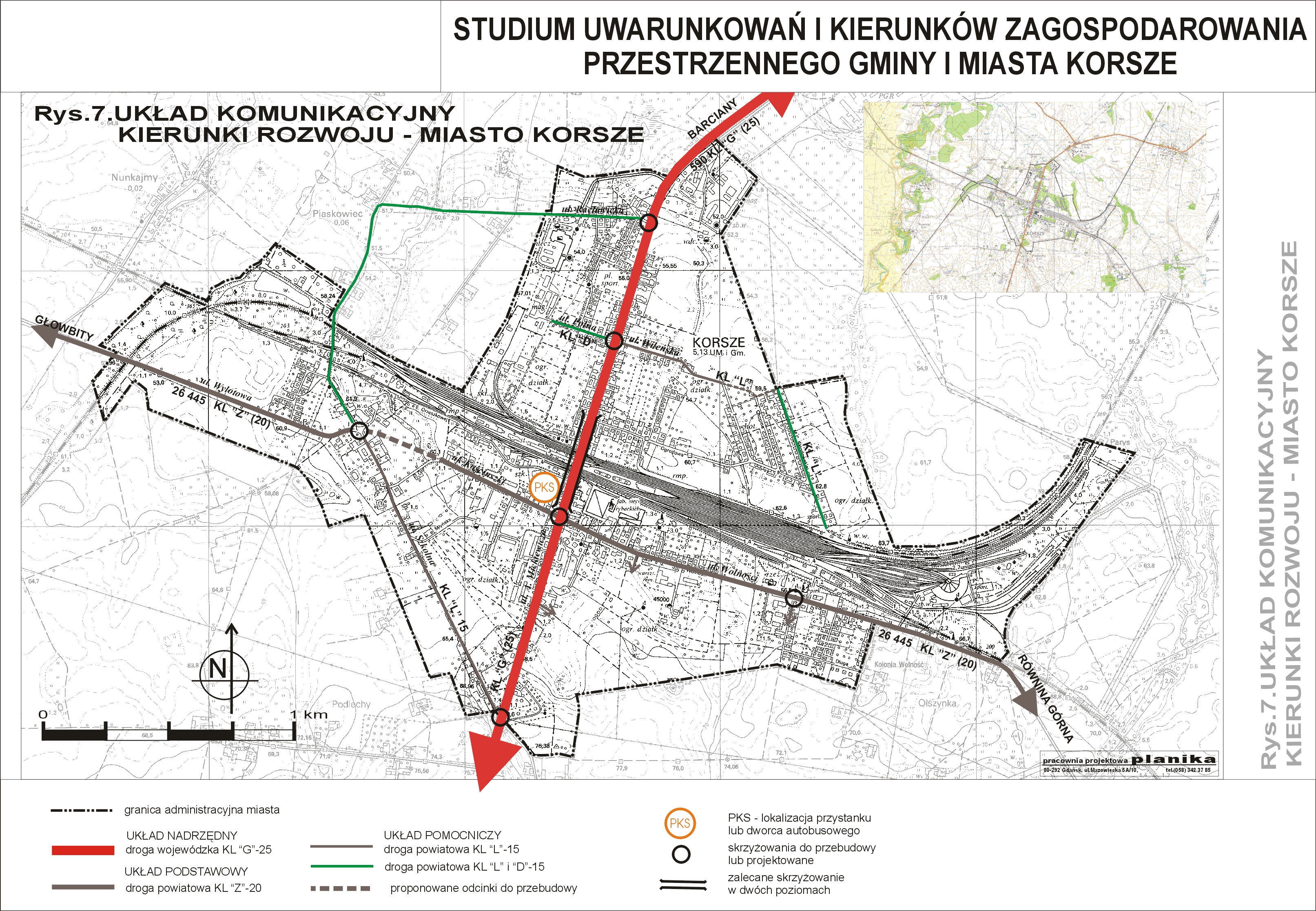 Urząd Miejski W Korszach - Planowanie Przestrzenne - Studium ...